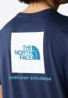 The North Face M Ss Box Nse Tee Summtnvy Tnfwht