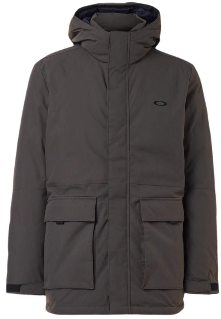 oakley long city parka new dark brush
