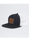The North Face Half Dome Trucker Denim Leather Patch