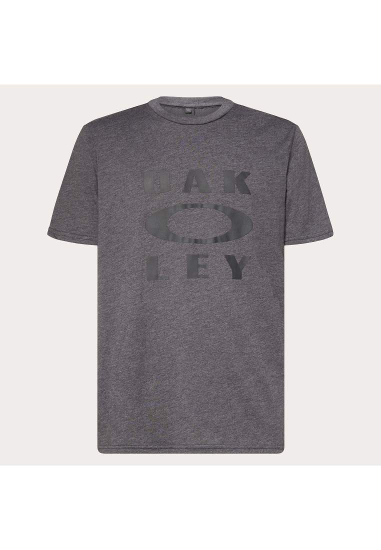 Oakley Bark Ellipse Tee Dark Grey Hthr Black