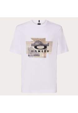 Oakley Mountain Camo Tee White