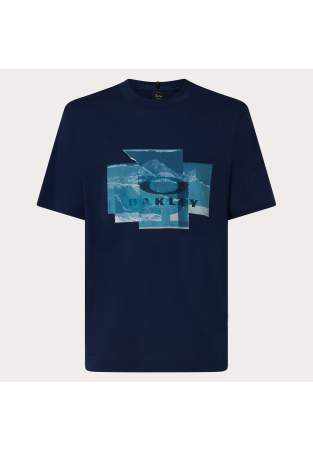 Oakley Mountain Camo Tee Abyss