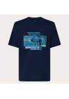 Oakley Mountain Camo Tee Abyss
