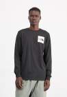 The North Face M Ls Fine Tee Tnf Black
