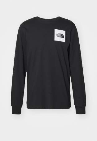 The North Face M Ls Fine Tee Tnf Black