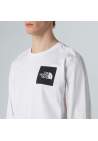 The North Face M Ls Fine Tee Tnf White