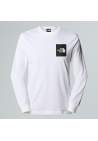 The North Face M Ls Fine Tee Tnf White