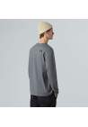 The North Face M Ls Simple Dome Tee Tnfmediumgryhtr