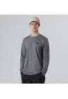 The North Face M Ls Simple Dome Tee Tnfmediumgryhtr