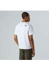 The North Face M Mountain Logo Relaxed Ss Pocket Tee Tnf White