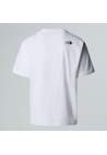 The North Face M Mountain Logo Relaxed Ss Pocket Tee Tnf White
