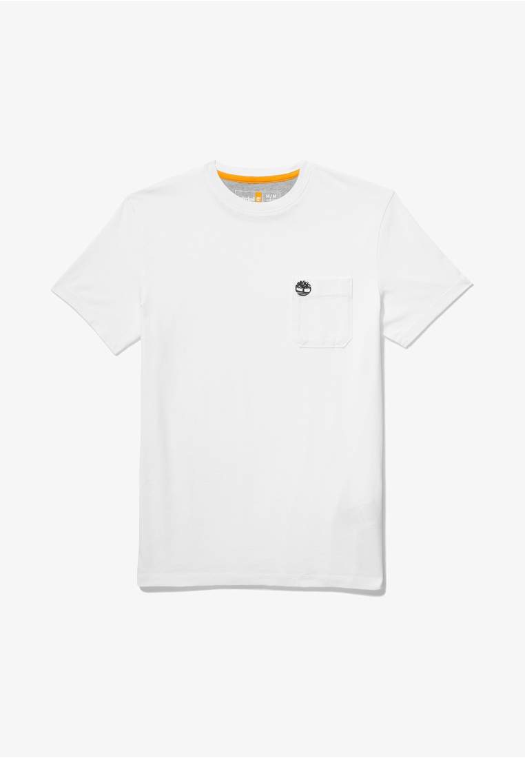 Timberland Dunstan River Chest Pocket Short Sleeve White
