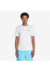 Timberland Small Linear Logo Print White
