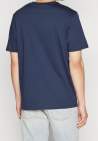 Timberland Small Linear Logo Print Navy