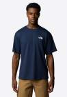 The North Face M Mountain Sketch Ss Tee Summit Navy