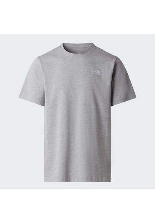 The North Face M Evolution Simple Dome Regular Ss Tee Tnf Pale Grey Heather