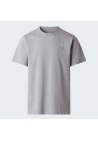 The North Face M Evolution Simple Dome Regular Ss Tee Tnf Pale Grey Heather