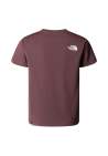 The North Face Teen Simple Dome Ss Tee Tawny Quartz