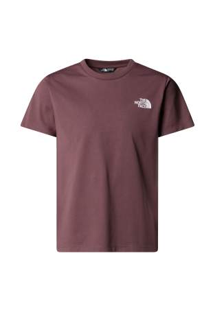 The North Face Teen Simple Dome Ss Tee Tawny Quartz