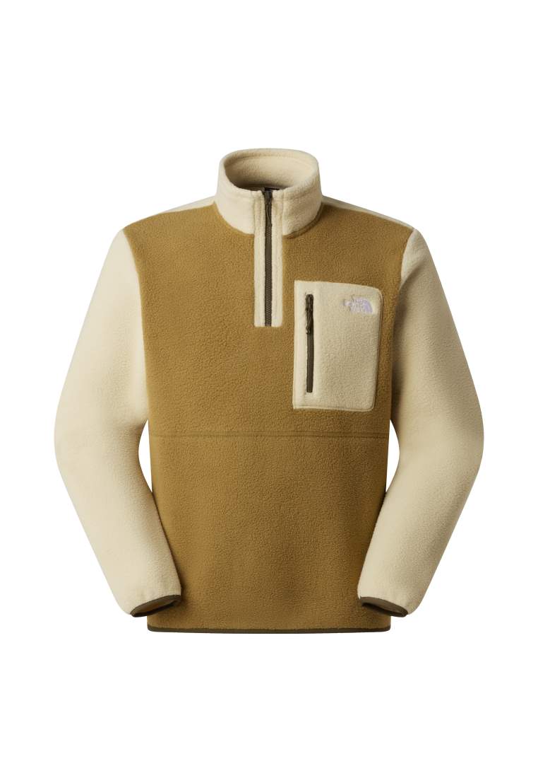 The North Face M Yumiori 1/4 Zip Cedar Desert Stone