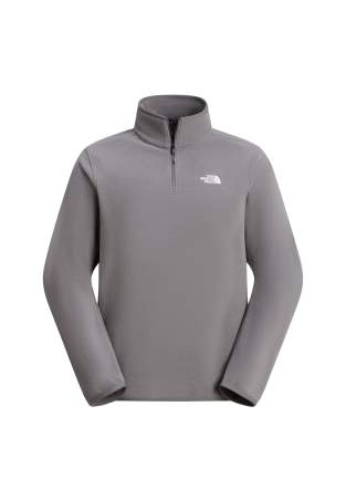 The North Face M Glacier Fleece 1/4 Zip Jacket Smoked Pearl