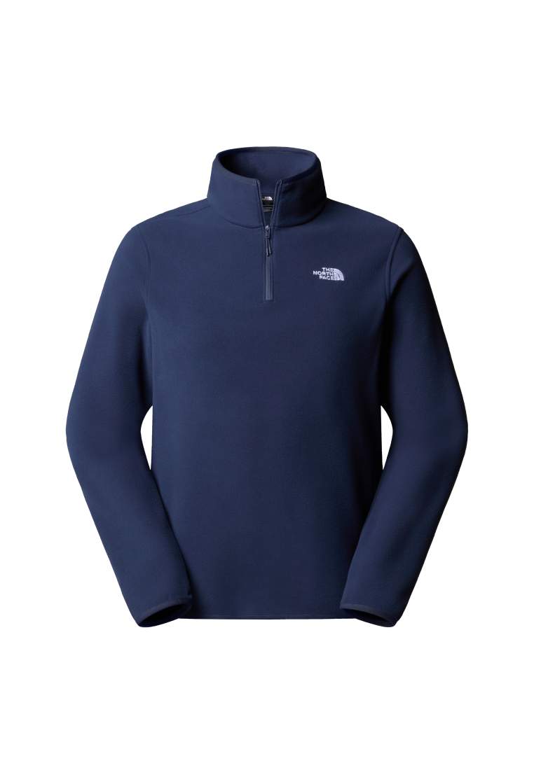 The North Face M Glacier Fleece Quart Zip Jacket Summit Navy