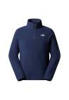 The North Face M Glacier Fleece 1/4 Zip Jacket Summit Navy