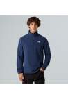 The North Face M Glacier Fleece 1/4 Zip Jacket Summit Navy