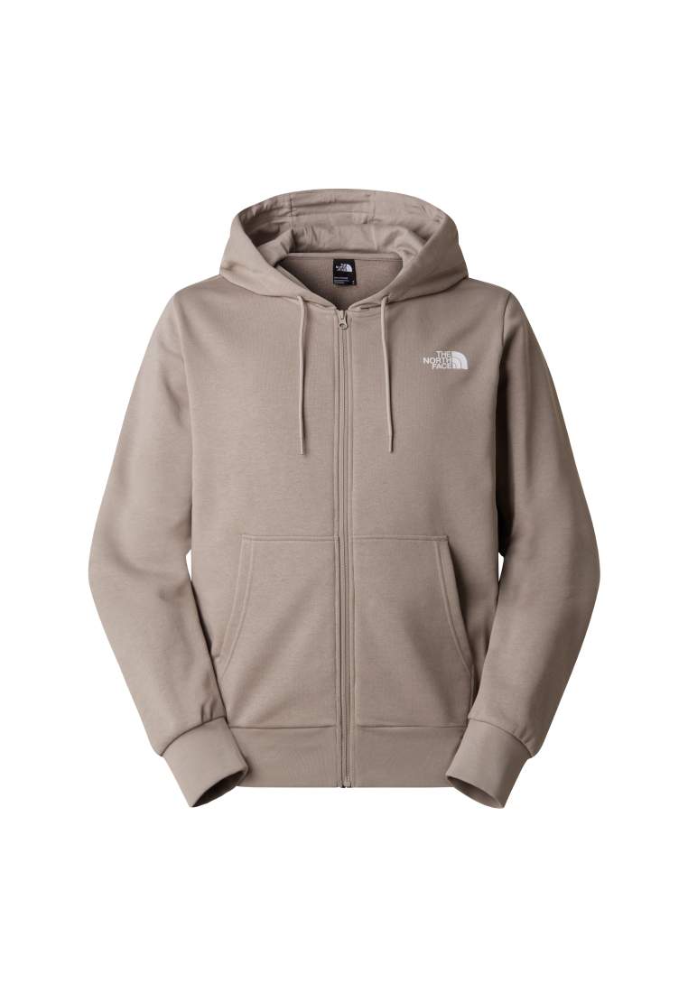 The North Face M Simple Dome Light Regular Full Zip Hood Stone Slab