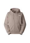 The North Face M Simple Dome Light Regular Full Zip Hood Stone Slab