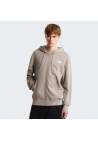 The North Face M Simple Dome Light Regular Full Zip Hood Stone Slab