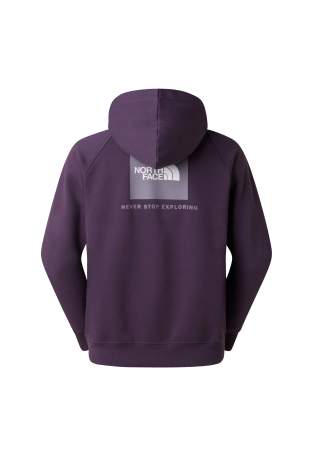 The North Face M Raglan Box Nse Regular Hoodie Endless Dusk