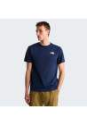 The North Face M Evolution Box Nse Regular Ss Tee Summit Navy
