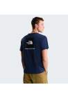 The North Face M Evolution Box Nse Regular Ss Tee Summit Navy