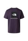 The North Face M Evolution Box Nse Regular Ss Tee Endless Dusk
