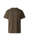 The North Face M Evolution Simple Dome Regular Ss Tee New Taupe Green