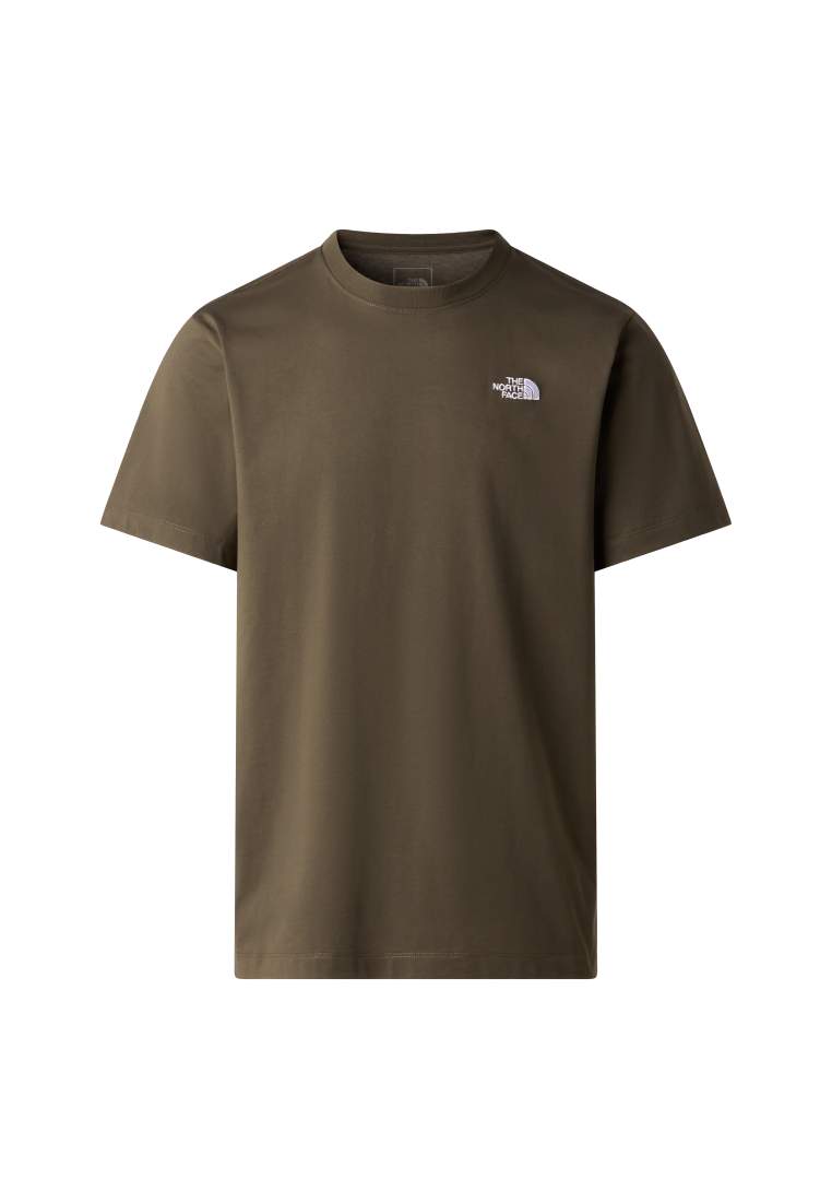 The North Face M Evolution Simple Dome Regular Ss Tee New Taupe Green