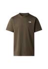 The North Face M Evolution Simple Dome Regular Ss Tee New Taupe Green