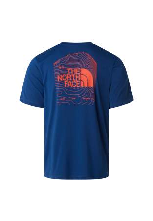 The North Face M Bitmap Logo Ss Tee Estate Blue