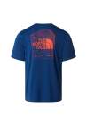 The North Face M Bitmap Logo Ss Tee Estate Blue