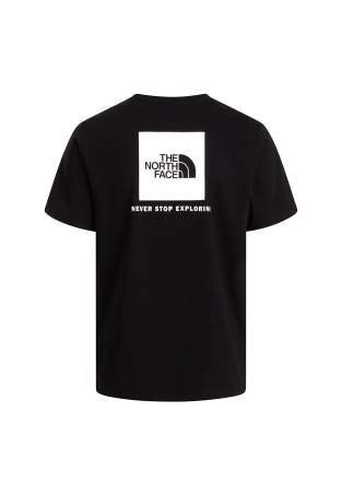 The North Face M Evolution Box Nse Regular Ss Tee Tnf Black Tnf White