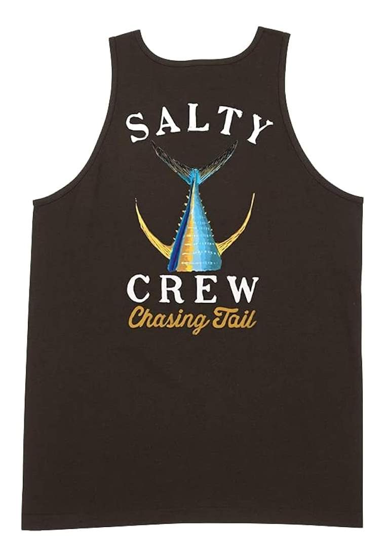 Salty Crew Tailed Tank Black