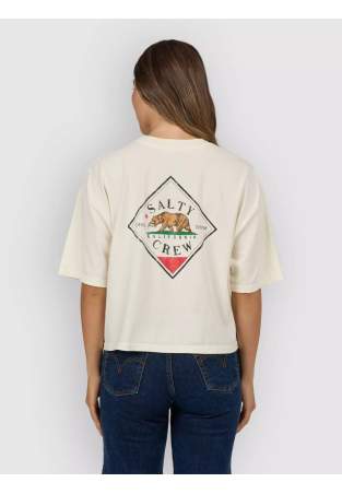 Salty Crew W Tippet Cali Skimmer Tee Off White