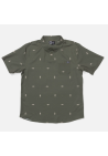 Salty Crew Breezer Perf Polo Olive