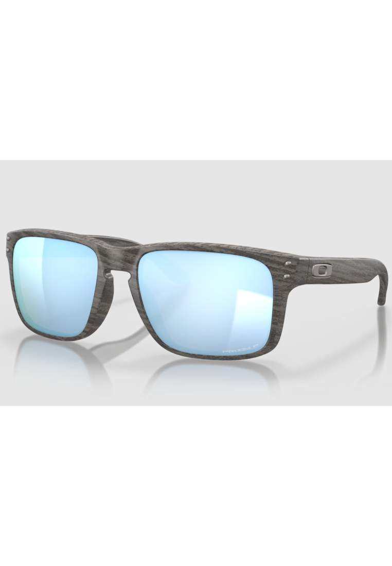 Oakley Holbrook Woodgrain Prizm Deep Water Polarized