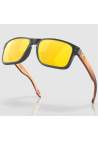 Oakley Holbrook Matte Carbon Prizm 24K Polarized