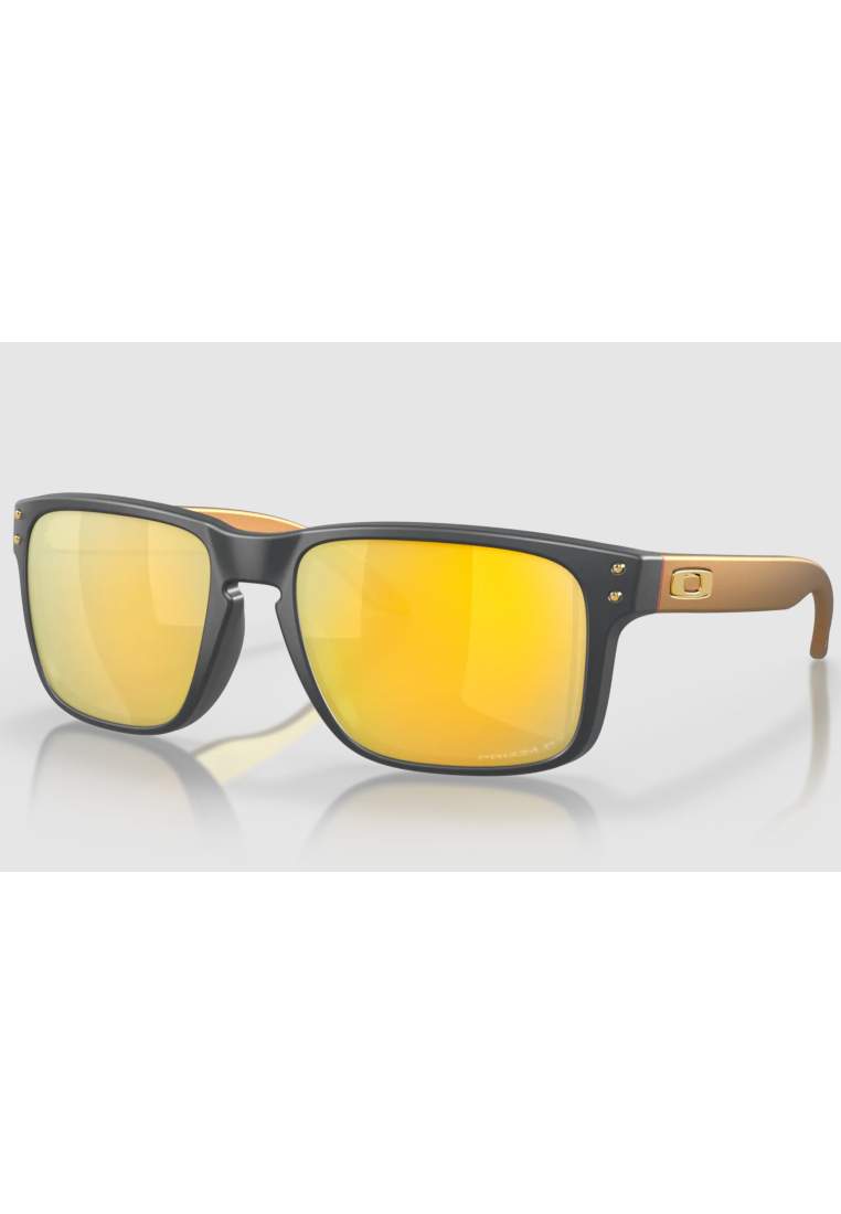 Oakley Holbrook Matte Carbon Prizm 24K Polarized