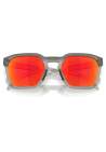 Oakley Hstn Sq Matte Grey Smoke Prizm Ruby