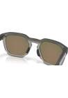 Oakley Hstn Sq Matte Grey Smoke Prizm Ruby