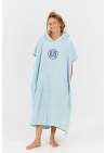 After Essentials Poncho Logo Blue